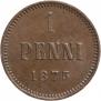 1 penni 1875 year