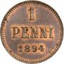 1 penni 1894 year