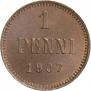 1 penni 1907 year