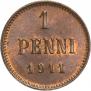 1 penni 1911 year