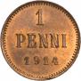 1 penni 1914 year