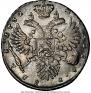 1 rouble 1732 year