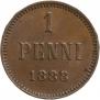1 penni 1888 year