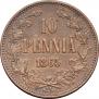 10 pennia 1865 year