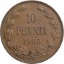 10 pennia 1905 year