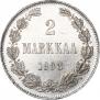 2 markkaa 1908 year