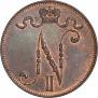 5 pennia 1908 year