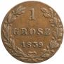 1 grosz 1839 year