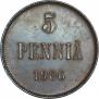 5 пенни 1906 года