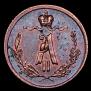 1/4 kopeck 1868 year