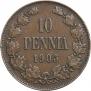 10 pennia 1905 year