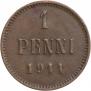 1 penni 1911 year