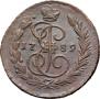 1 kopeck 1789 year