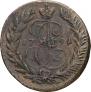 2 kopecks 1791 year