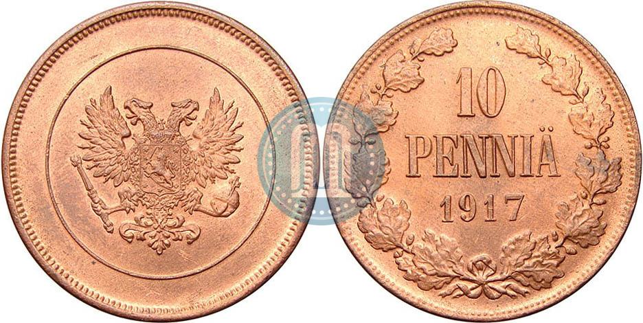 10 пенни 1917 монеты 1994 года