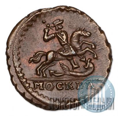 Picture 1 kopeck 1728 year МОСКВА 