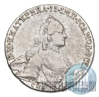 Фото Полтина 1764 года СПБ-ЯI 