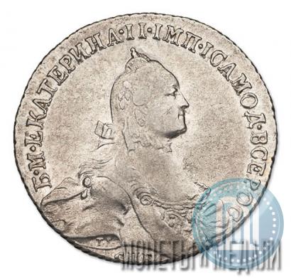 Фото Полтина 1765 года СПБ-СА 