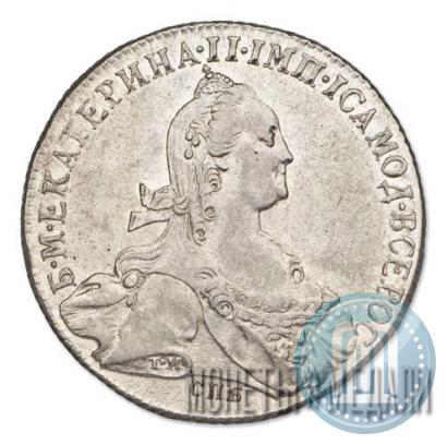 Picture 1 rouble 1774 year СПБ-ФЛ 