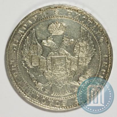 Picture 1,5 roubles - 10 złotych 1835 year НГ 