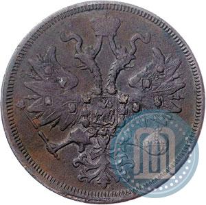 Фото 5 копеек 1860 года ЕМ 