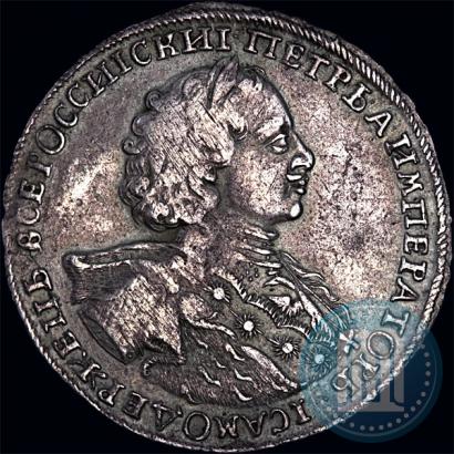 Picture Poltina 1723 year  "Portrait with ermine mantle"