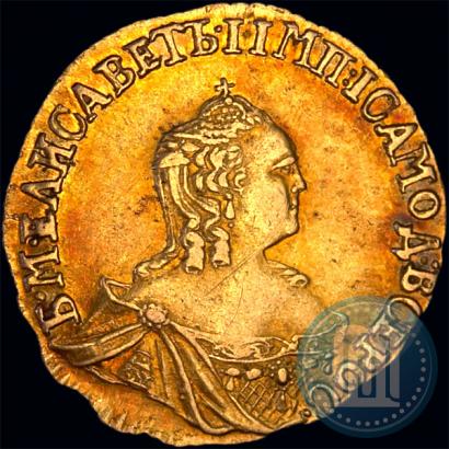 Picture 1 rouble 1758 year  