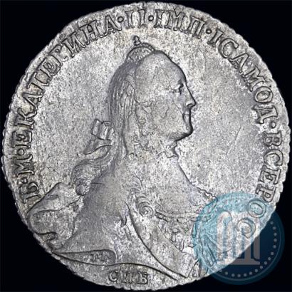 Фото Полтина 1764 года СПБ-СА 