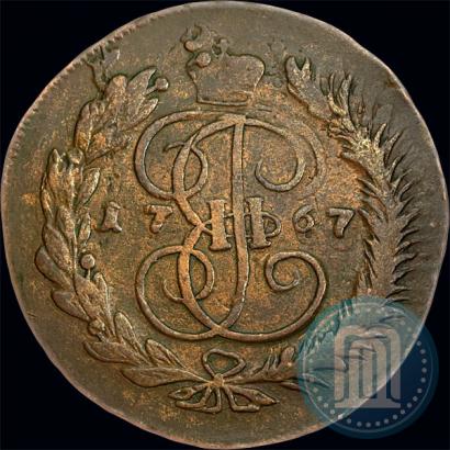 Picture 5 kopecks 1767 year ММ 