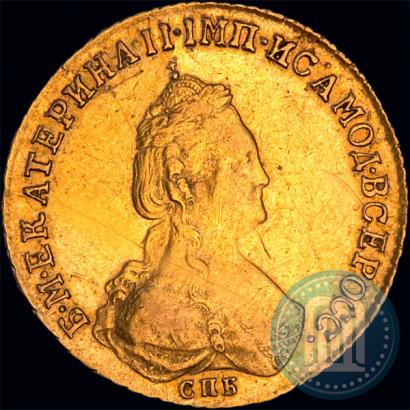 Picture 5 roubles 1785 year СПБ 