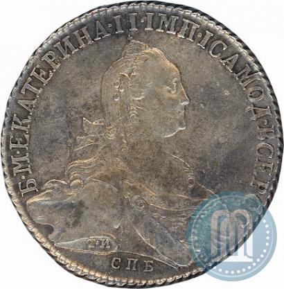 Picture 1 rouble 1775 year СПБ-ФЛ 