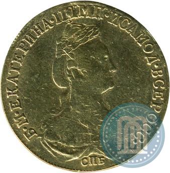 Фото 10 рублей 1781 года СПБ 