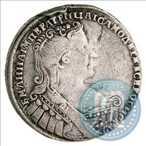 Фото Полтина 1732 года  