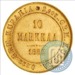 Picture 10 markkaa 1882 year S 