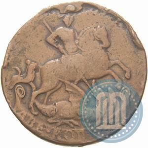 Фото 2 копейки 1757 года  "Номинал под Св. Георгием"