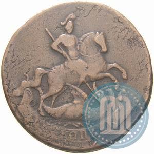 Picture 2 kopecks 1757 year  "Nominal under St. George"