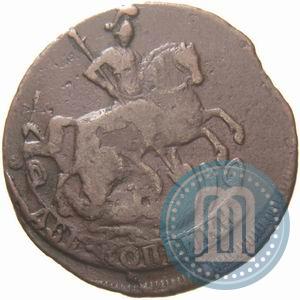 Picture 2 kopecks 1761 year  "Nominal under St. George"