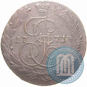 Picture 5 kopecks 1771 year ЕМ 