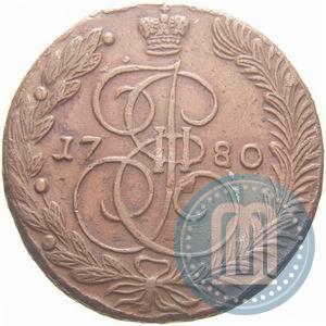 Фото 5 копеек 1780 года ЕМ 