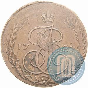 Фото 5 копеек 1787 года ЕМ 