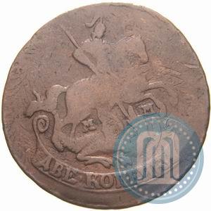 Фото 2 копейки 1766 года ММ 