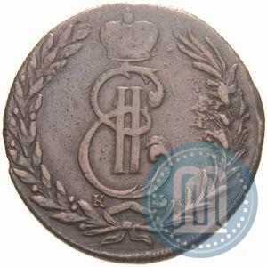 Picture 5 kopecks 1772 year КМ 