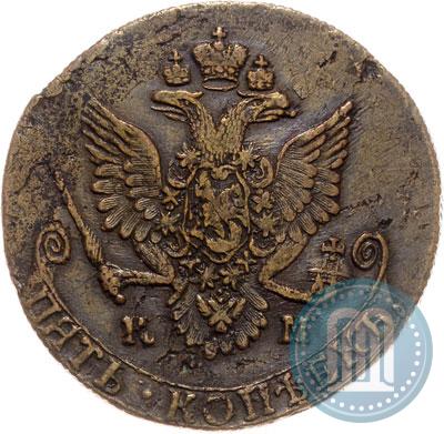 Picture 5 kopecks 1782 year КМ 