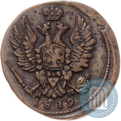 Picture 1 kopeck 1819 year ЕМ-НМ 