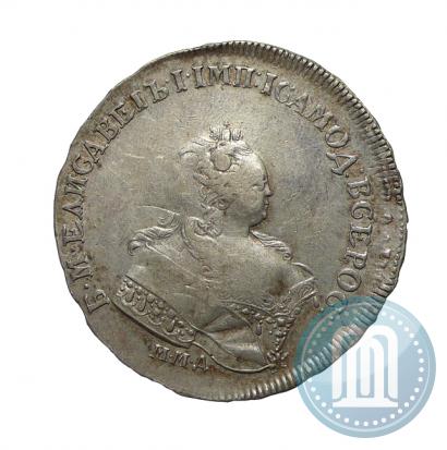 Picture 1 rouble 1743 year ММД 
