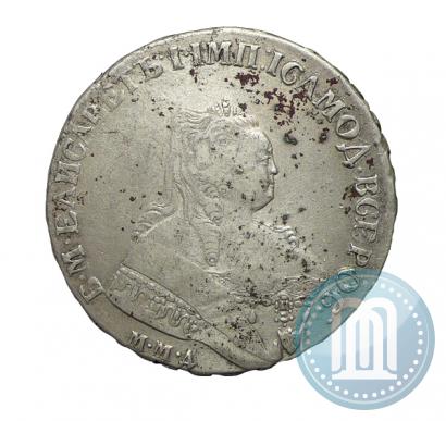 Picture 1 rouble 1751 year ММД 