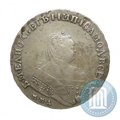 Picture 1 rouble 1752 year ММД-IШ 