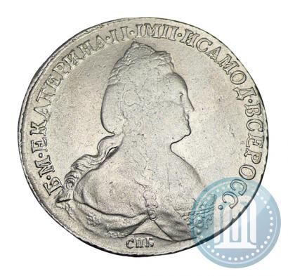 Фото 1 рубль 1784 года СПБ-ММ 