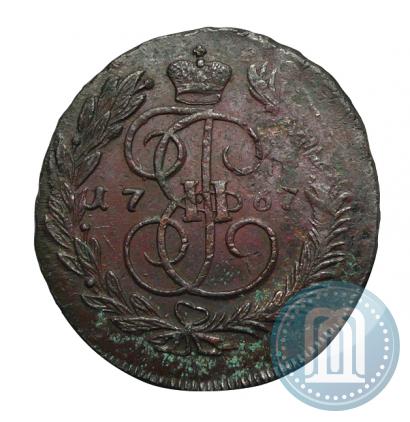 Фото 5 копеек 1767 года ММ 