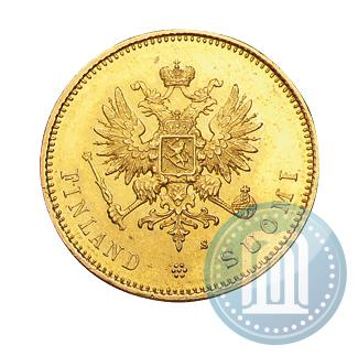 Picture 20 markkaa 1879 year S 